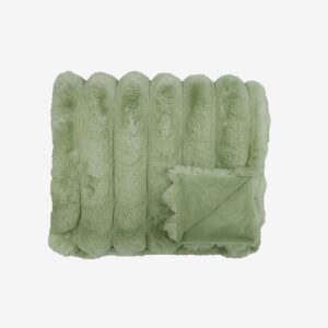 Redlunds – Brooklyn pläd 130×170 – Grön – Filtar & plädar – Från Homeroom