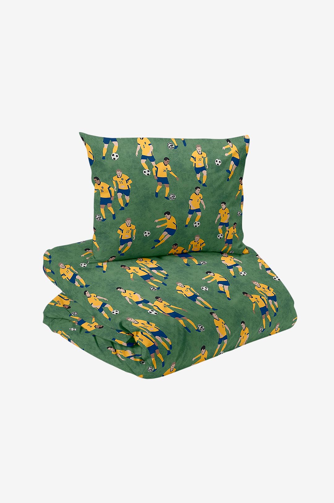Redlunds – Fotboll 2-d bädd – Grön – Påslakanset – Från Homeroom