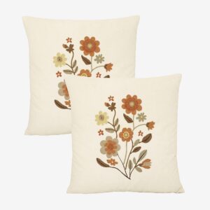 Redlunds – Greta fodral 45×45 2-pack – Flerfärgad – Prydnadskuddar & kuddfodral – Från Homeroom