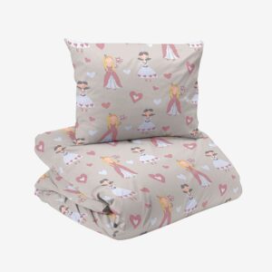 Redlunds – Prinsessa 2-d bädd – Beige – Påslakanset – Från Homeroom