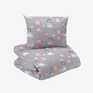 Redlunds – Prinsessa 2-d bädd – Grå – Påslakanset – Från Homeroom