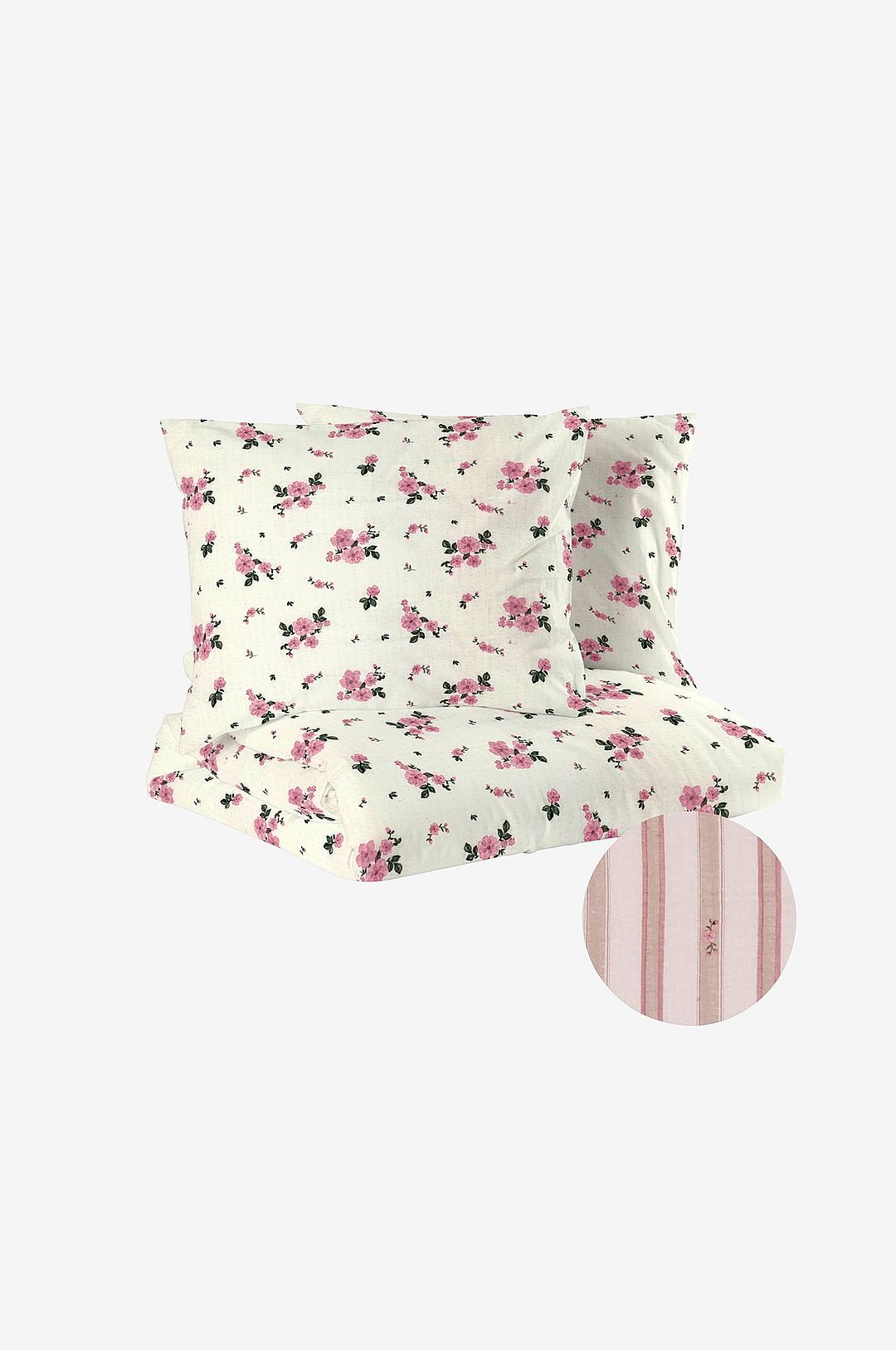 Redlunds - Sina bäckebölja kingsize - Rosa - Påslakanset - Från Homeroom