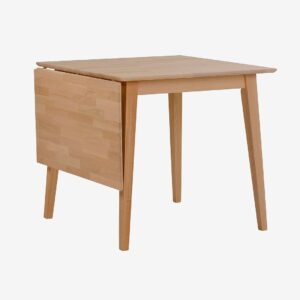 Rowico Home – Klaffbord Filippa, 80×80 cm – Natur – Matbord – Från Homeroom