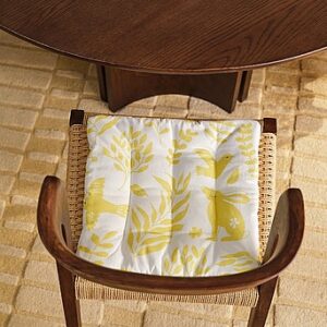 SPRING BLOOM avtorkningsbar sittdyna 38×38 cm