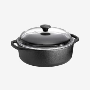 Skeppshult – Gryta med Glaslock – 3 liter – Svart – Grytor & kastruller – Från Homeroom