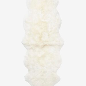 Skinnwille – Fårskinn Gently Dubbelt – Vit – Fällar & skinnmattor – Från Homeroom