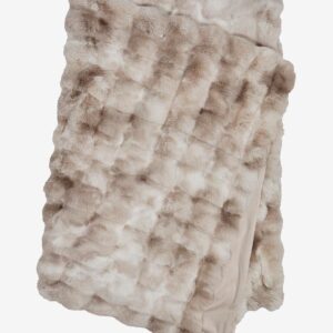 Skinnwille – Pläd Misty – Beige – Filtar & plädar – Från Homeroom