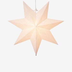 Star Trading – Pappersstjärna Lysa ⌀ 43 cm – Vit – Adventsstjärnor – Från Homeroom