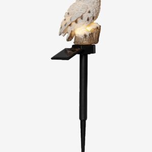 Star Trading – Solcellsdekoration Owl – Beige – Solcellslampor – Från Homeroom