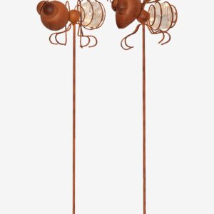 Star Trading – Solcellsdekoration Oxida Bug 2-p – Brun – Dekorationsbelysning – Från Homeroom