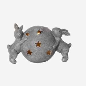 Star Trading – Soldekoration Harriet – Grå – Solcellslampor – Från Homeroom