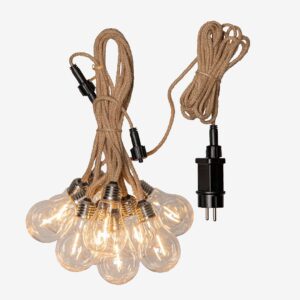 Star Trading – Utomhus String Light Jutta – Beige – Ljusslingor – Från Homeroom