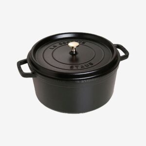 Staub – Gryta La Cocotte rund 30 cm, 8,35 l – Svart – Grytor & kastruller – Från Homeroom