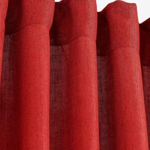 Svanefors – Kappa Cecil – Röd – Gardinkappor – Från Homeroom