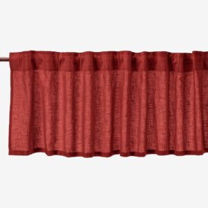 Svanefors – Kappa Otila 50×250 cm – Röd – Gardinkappor – Från Homeroom