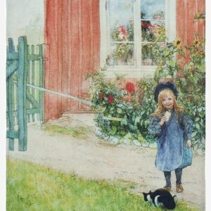 Svanefors – Kökshandduk Carl Larsson – Grön – Kökshanddukar – Från Homeroom
