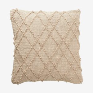 Svanefors – Kuddfodral Alma 50×50 cm – Beige – Prydnadskuddar & kuddfodral – Från Homeroom