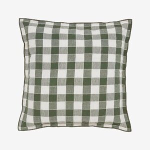 Svanefors – Kuddfodral Mary 45×45 cm – Grön – Prydnadskuddar & kuddfodral – Från Homeroom