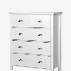 Tusent – Byrå Scala, 5 lådor – Vit – Byråar – Från Homeroom