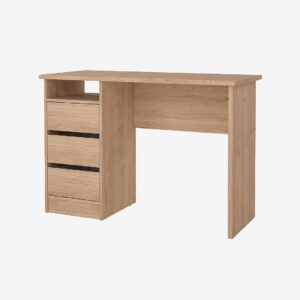 Tvilum – Function Plus Desk 3 lådor – Brun – Skrivbord – Från Homeroom
