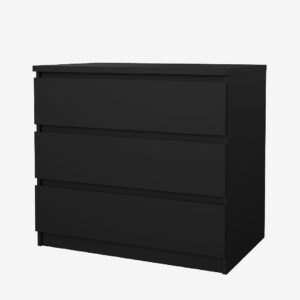 Tvilum – Naia Byrå 3 lådor – Paket – Svart – Byråar – Från Homeroom