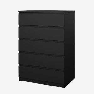 Tvilum – Naia Byrå 5 lådor – Paket – Svart – Byråar – Från Homeroom