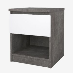 Tvilum – Naia Nattduksbord 1 låda – Paket – Grå – Sängbord – Från Homeroom