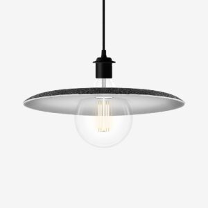 Umage – Lampskärm Shade felt Ø 33 x 3,3 cm – Grå – Takpendlar – Från Homeroom