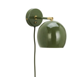 VÄGGLAMPA Grön