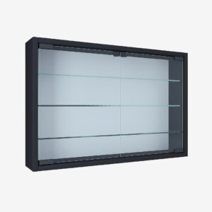 VCM – Väggvitrinskåp Mandosa M – Svart – Skåp – Från Homeroom