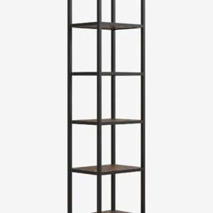 VCM – Vcm Vitrinskåp Vinali M – Svart – Hyllor – Från Homeroom