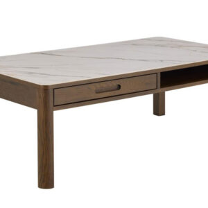 VELORIA Soffbord Mörkbrun