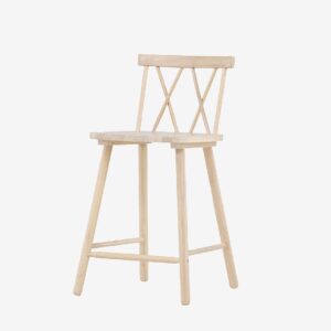 VIND – Barstol Mollöström 2-pack – Vit – Barstolar & pallar – Från Homeroom