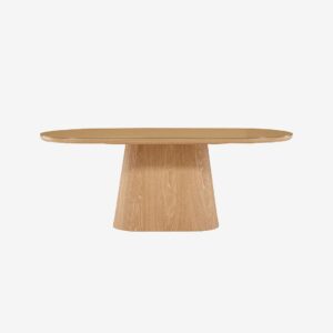 Venture Home – Castor Ovalt matbord – Beige – Matbord – Från Homeroom