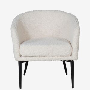 Venture Home – Fåtölj Fluffy – Vit – Fåtöljer – Från Homeroom