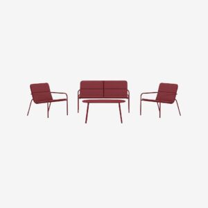 Venture Home – Fourni Soffgrupp – Röd – Loungemöbler – Från Homeroom