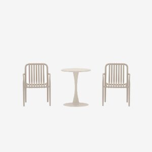 Venture Home – Limnos Café Set – Beige – Caféset – Från Homeroom