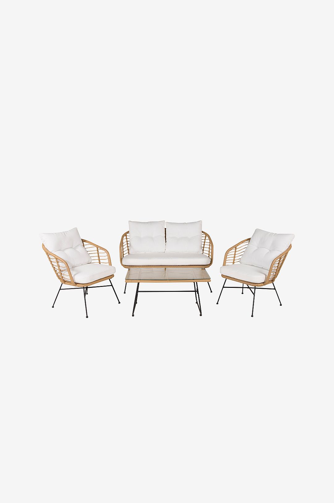 Venture Home – Lounge Set Viga – Svart – Loungemöbler – Från Homeroom