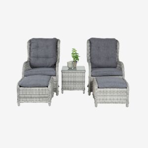 Venture Home – Lounge Set Vikelund – Grå – Loungemöbler – Från Homeroom