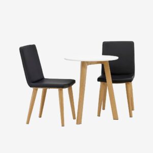 Venture Home – Matgrupp Leonora med 2st stolar Today – Vit – Matgrupp 2 personer – Från Homeroom