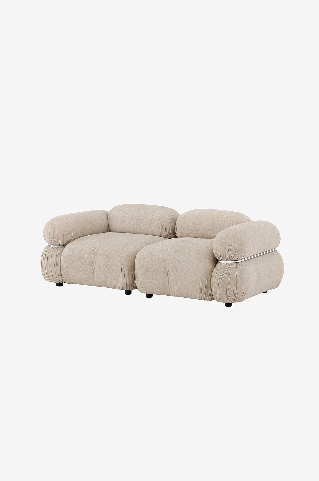 Venture Home - Mika 2-sits soffa - Beige - 2-sits soffor - Från Homeroom