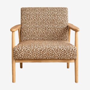 Venture Home – Runbert Lounge Chair – Brun – Fåtöljer – Från Homeroom