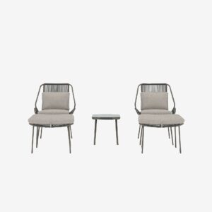 Venture Home – Zakynthos Loungeset – Brun – Loungemöbler – Från Homeroom