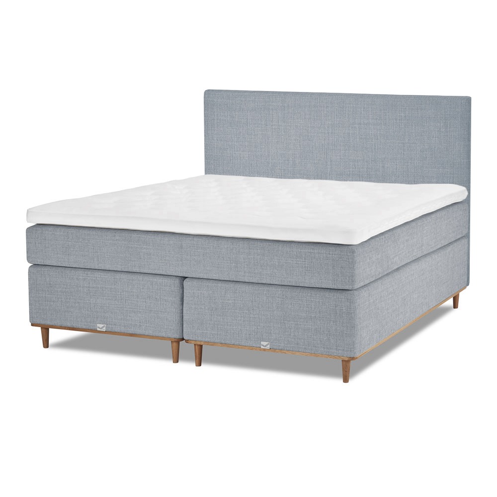 Viking Adelsö Kontinentalsäng 140×200 Blå