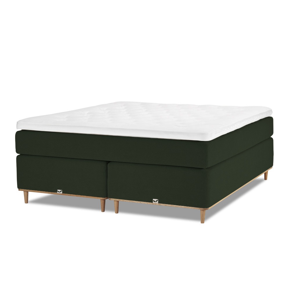 Viking Adelsö Kontinentalsäng 180×210 Grön
