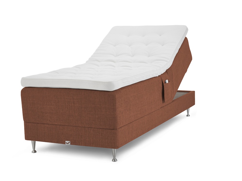 Viking Birka DuoFlex Ställbar Säng 180×210 Röd