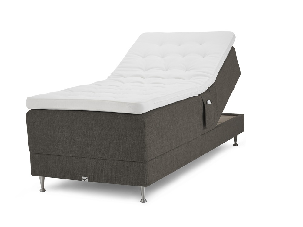Viking Birka DuoFlex Ställbar Säng 210×210 Brun