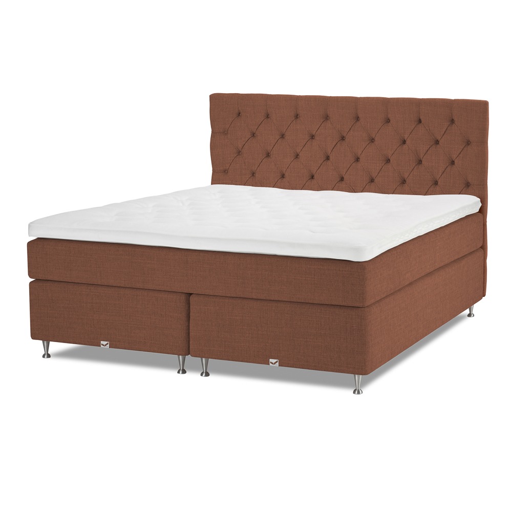 Viking Birka Kontinentalsäng 120×200 Rusty Red