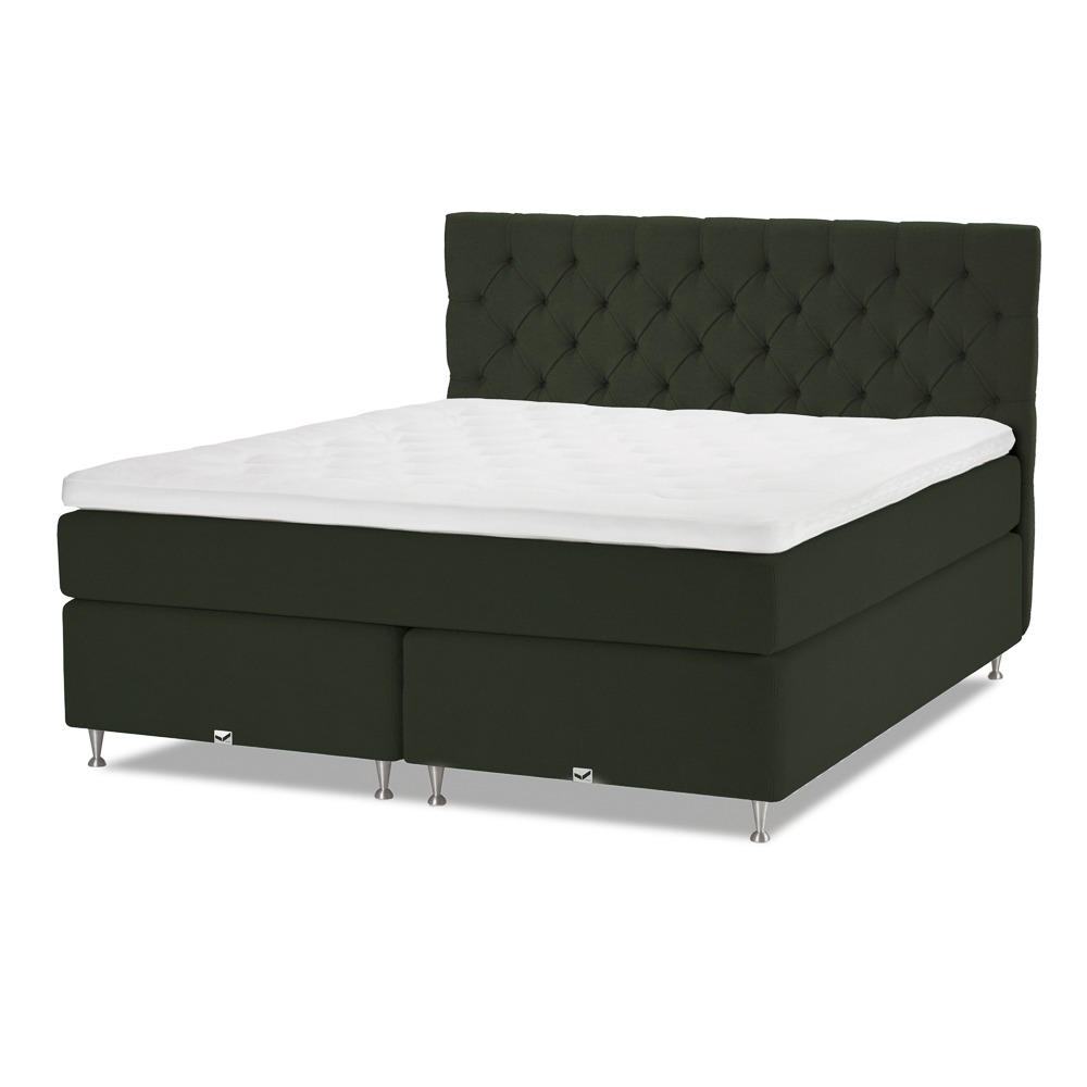 Viking Birka Kontinentalsäng 120×210 Forrest Green