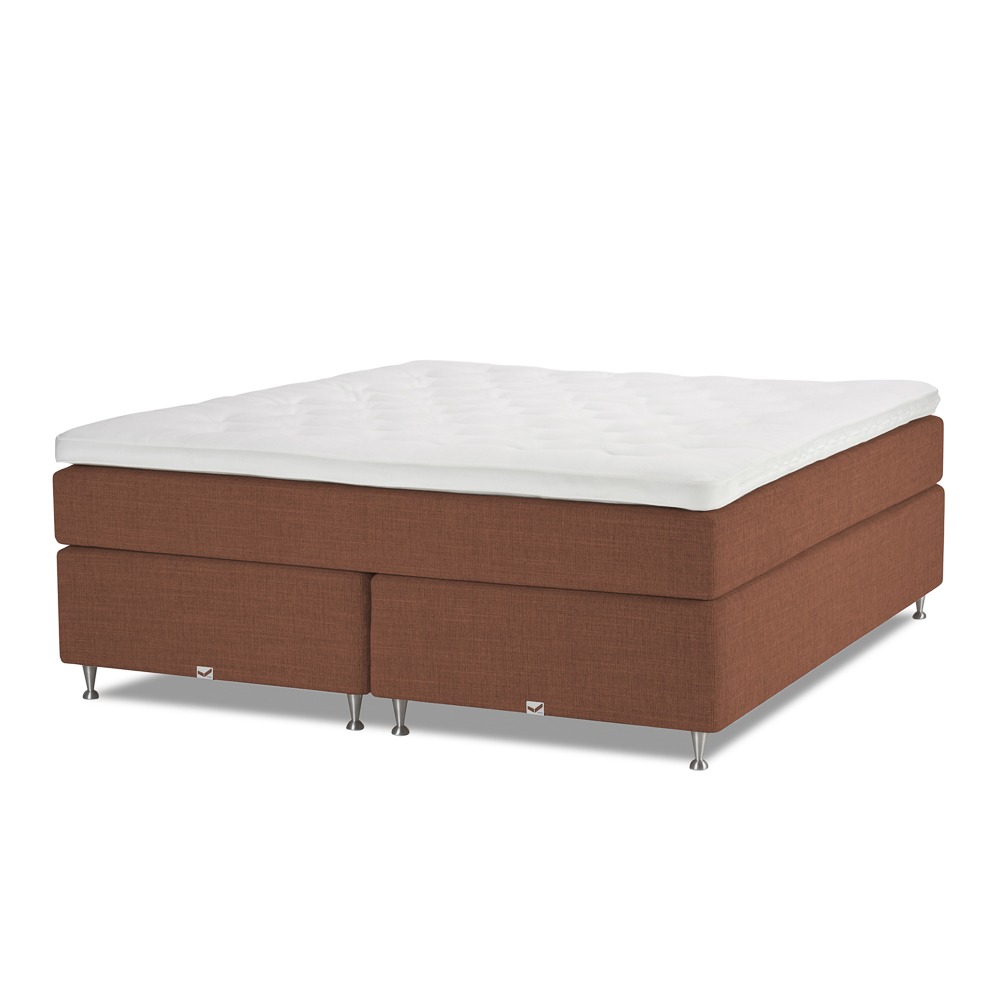 Viking Birka Kontinentalsäng 180×210 Röd